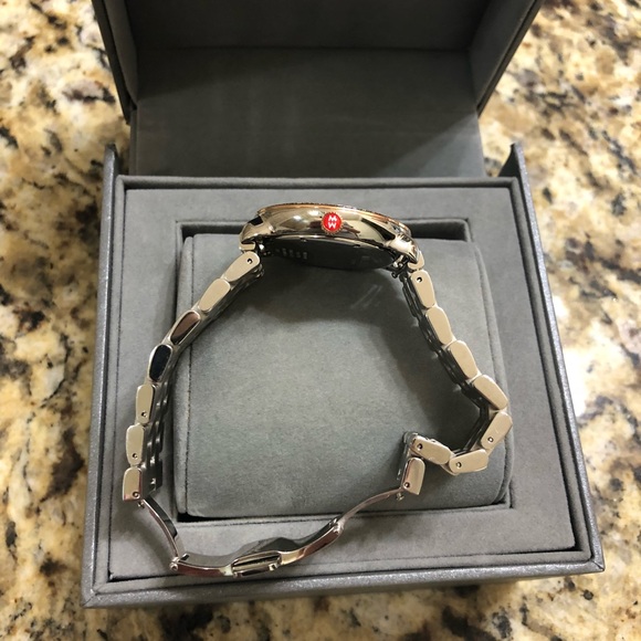 **SOLD**NWT Michele Serein 16 Diamond Watch - Picture 2 of 7